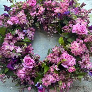 Seasonal Fresh Flower Wreaths